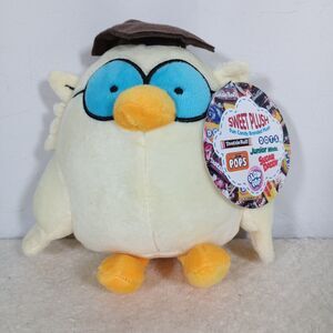 Tootsie Pop Owl Plush Sweet Plush Candy Mascot NWT 8" Advertising Toy